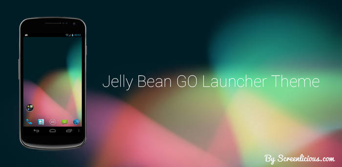 Jelly Bean Go Launcher Theme