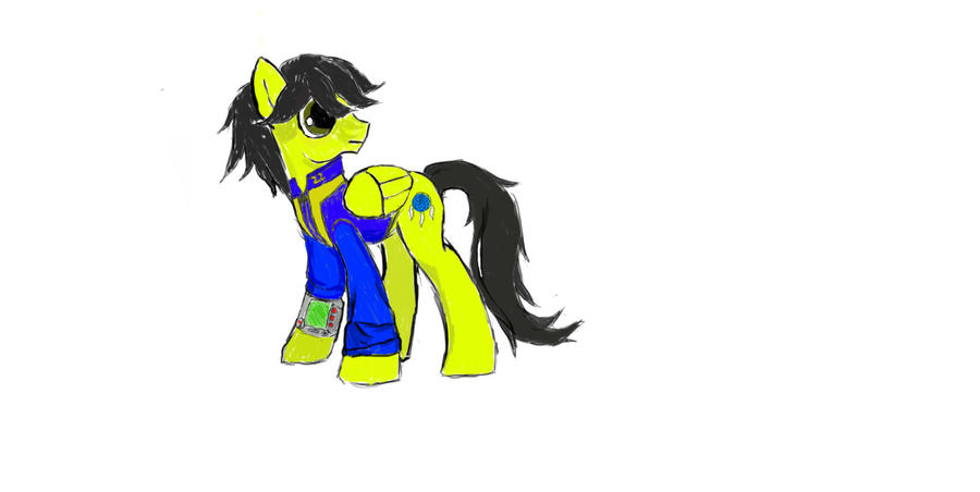 Fallout equestria Wetgrave: Champagne WIP by ICTG4U
