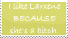 Larxene Love Stamp