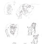 The lion king sketches