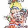 Naruto with animals