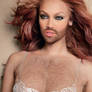 Tyra Banks beard