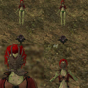 Poison Ivy Facehugged (Collage 1 of 2)