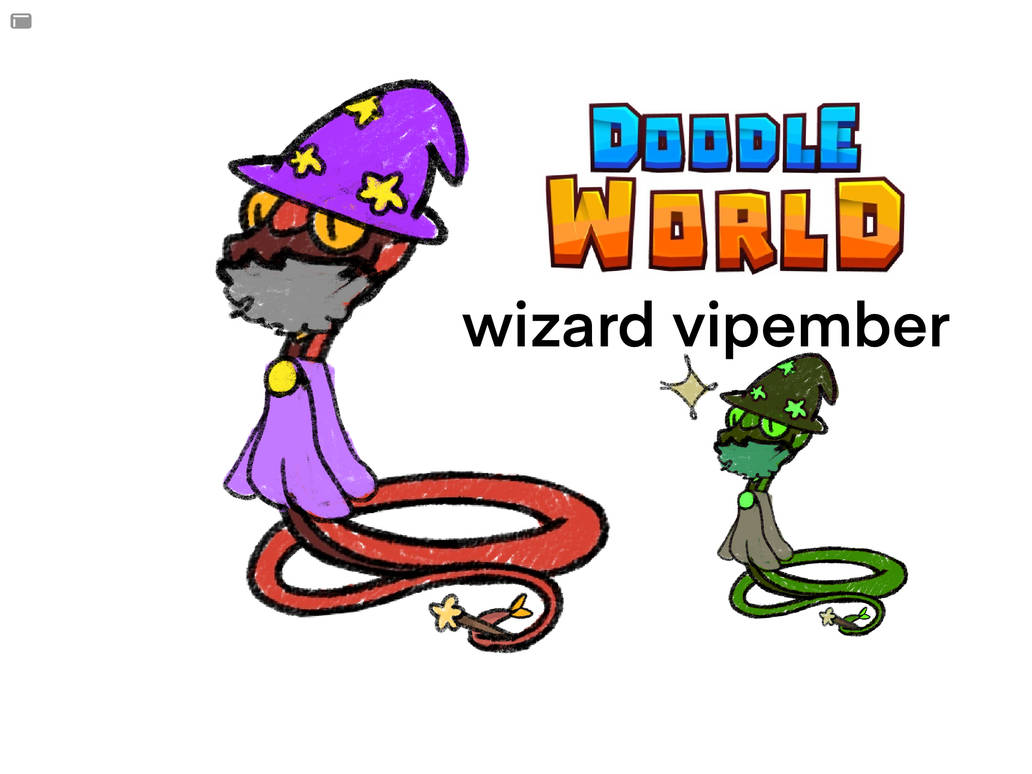 Doodle world: vipember skin by GiveBobux on DeviantArt