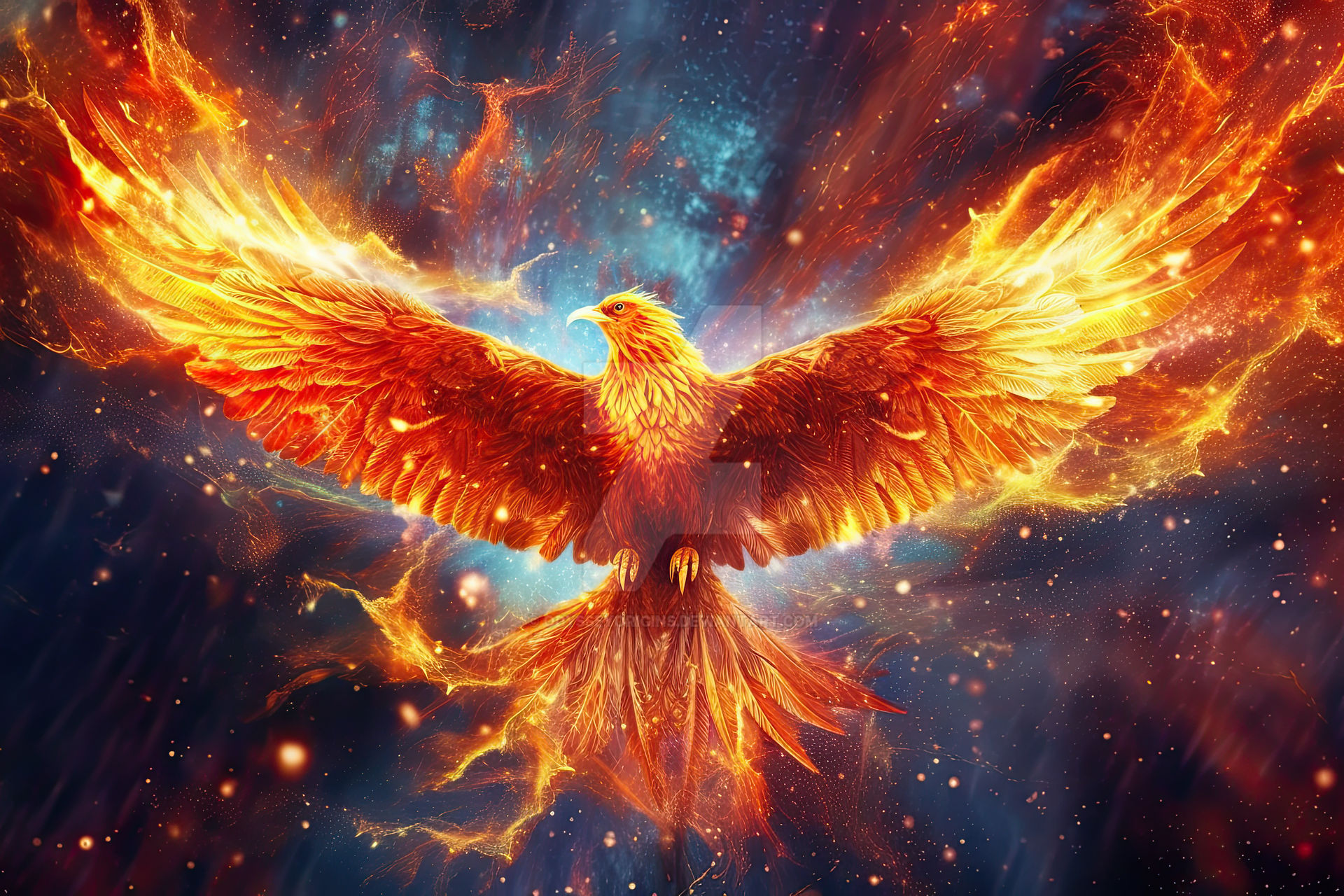 HYPER-REALISTIC Phoenix by OdysseyOrigins on DeviantArt