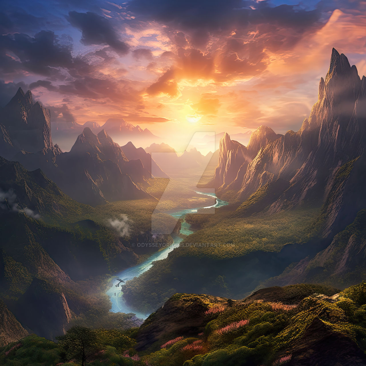 Deviantart Project Timeless Timeless Beauty: Dancing Waterfalls by OdysseyOrigins on DeviantArt