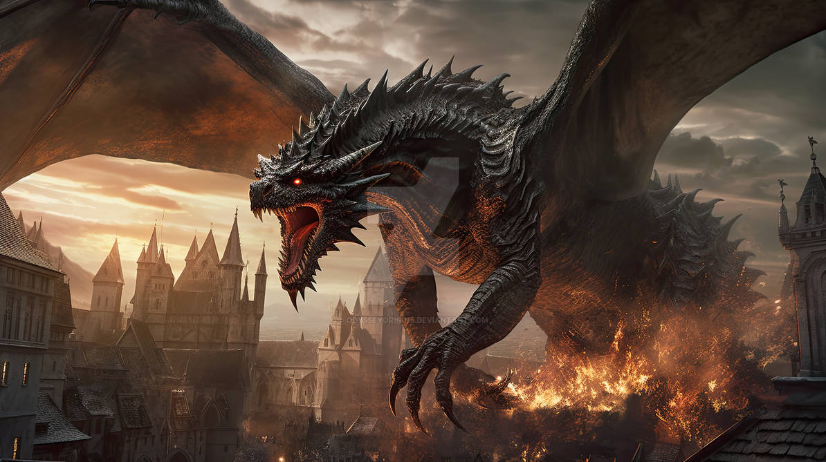 Fear and Fascination: Dragon's Rule by OdysseyOrigins on DeviantArt