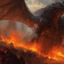 Inferno's Embrace: Dragon of the Volcano