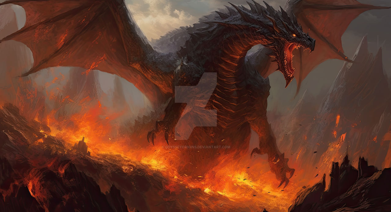 Inferno s Embrace Dragon Of The Volcano By OdysseyOrigins On DeviantArt inferno-s-embrace-dragon-of-the-volcano-by-odysseyorigins-on-deviantart