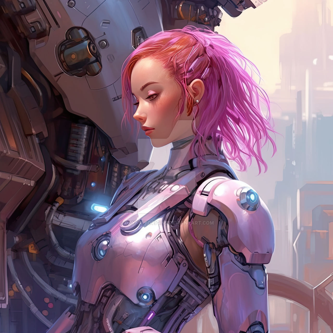 Beauty in Duality: Cyborg Maiden's Transcendent by OdysseyOrigins on  DeviantArt
