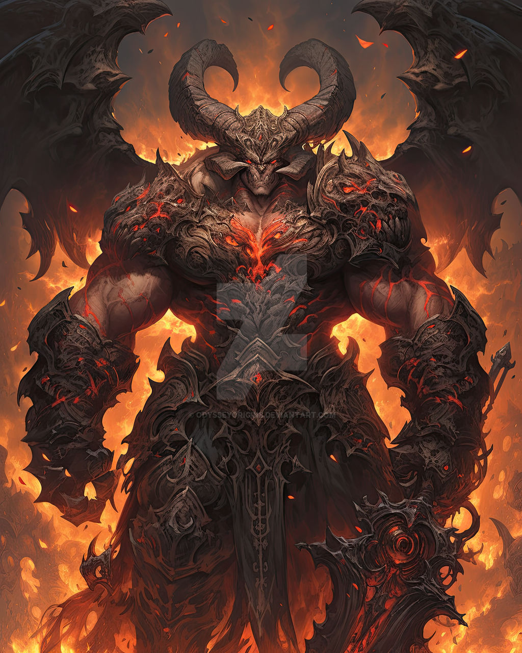 Angelic Dread Embodiment of Dread by OdysseyOrigins on DeviantArt