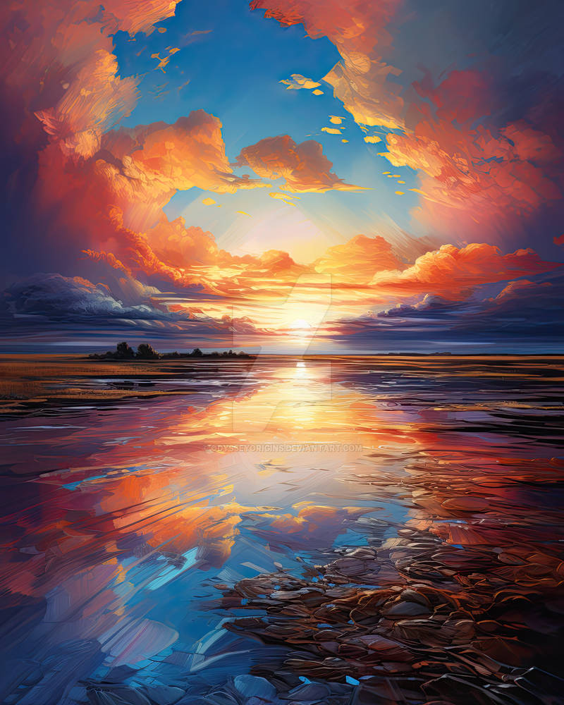 Light Color Patterns Sunset The Colors of Sunset: An Artist's Palette by OdysseyOrigins on DeviantArt
