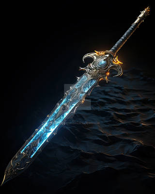 Sword of Defiance: Eldritch Azure-Gold