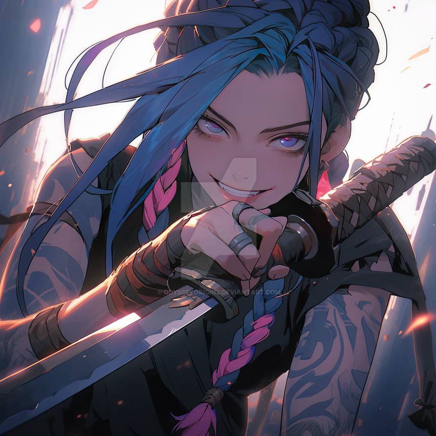 Blade Dancer: Jinx Reimagined by OdysseyOrigins on DeviantArt