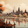 Cambodian Essence: Khmer Temples by Chhan Dina