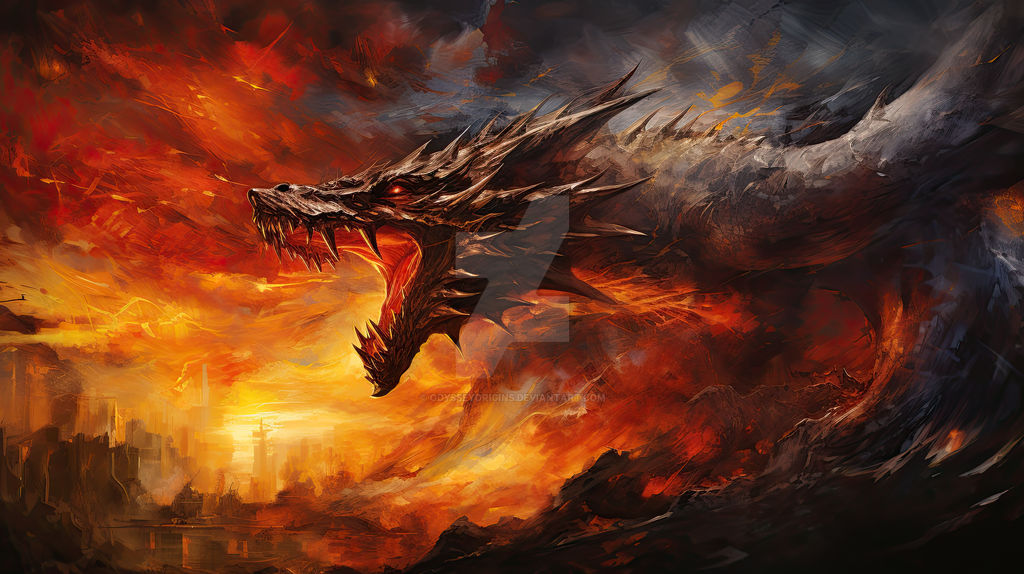 Solar Drake Creature Solar Inferno Drake by OdysseyOrigins on DeviantArt