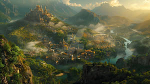 Morning Glory: Vision of an Elven Metropolis