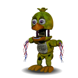 Withered Chica - Desenho de _old_chica_ - Gartic