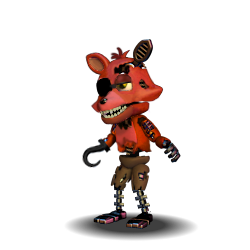 Withered Foxy FIXED by GoldenFox90 on DeviantArt