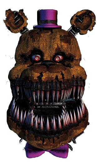 Nightmare Fredbear PNG Images, Nightmare Fredbear Clipart Free