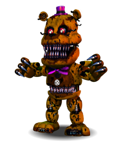 Nightmare Fredbear Jumpscare by freddygamer24 on DeviantArt