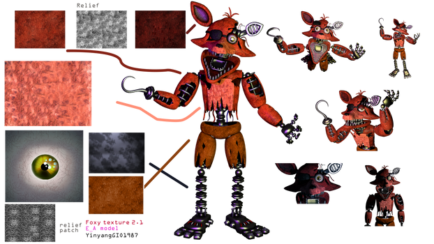 Fixed withered foxy by TaciEdits on DeviantArt