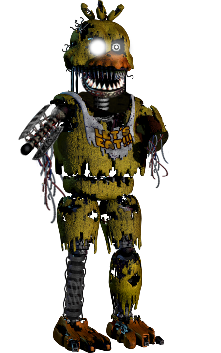 W Chica head by YinyangGio1987 on DeviantArt