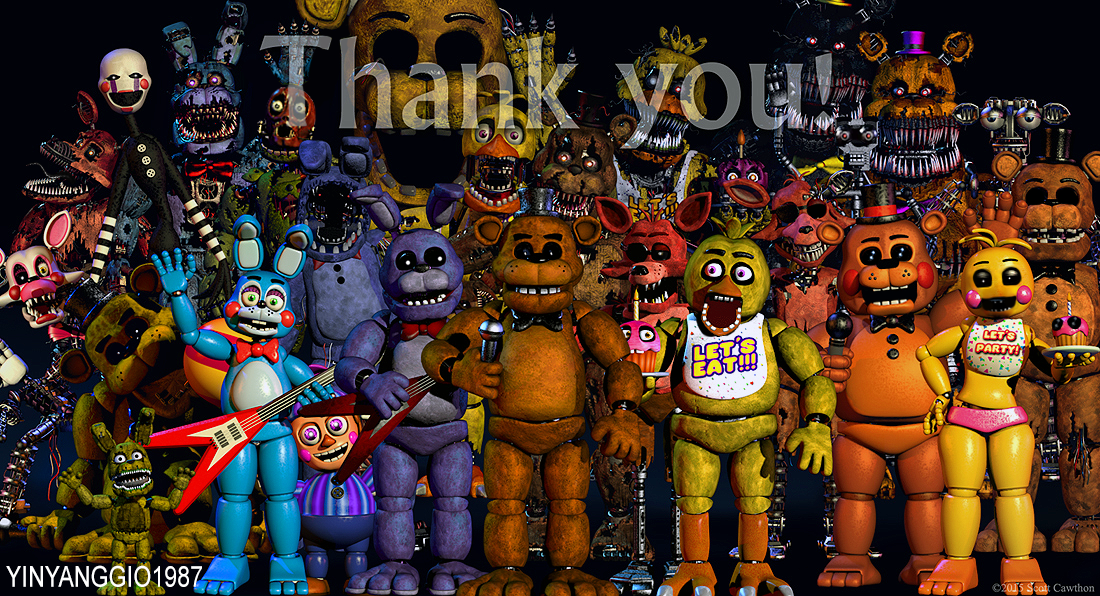 Congratulations, Five Nights at Freddy's! by GamingOmega99 on