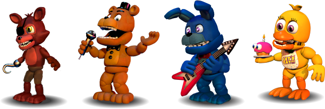 EditsWithered Freddy PNG by YinyangGio1987 on DeviantArt