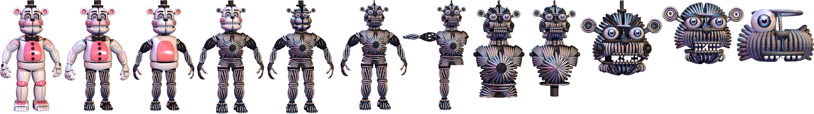 EditsWithered Freddy PNG by YinyangGio1987 on DeviantArt