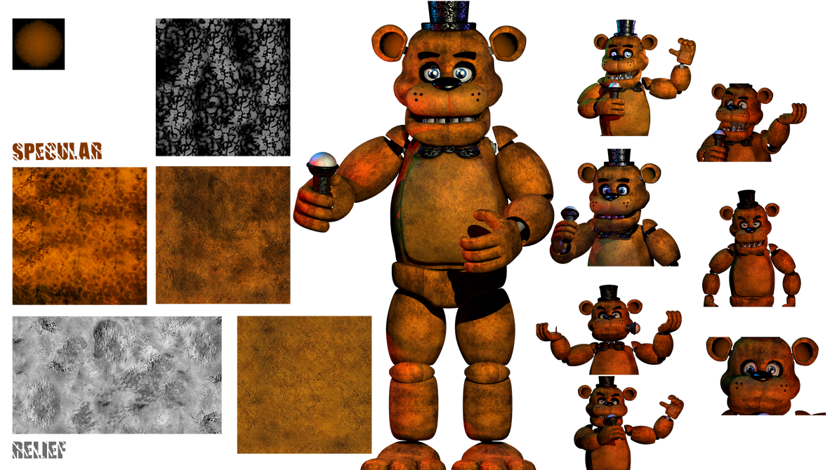 Freddy Texture 2.7 by YinyangGio1987 on DeviantArt