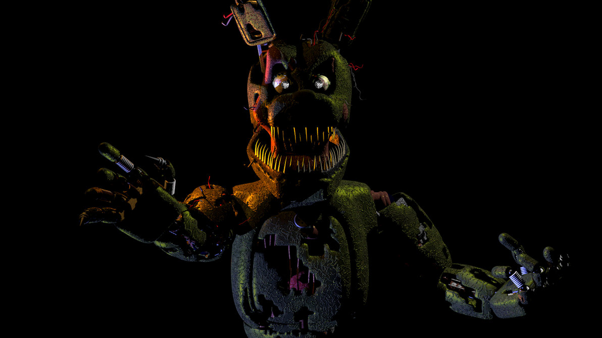 Nightmare Springtrap By YinyangGio1987 On DeviantArt