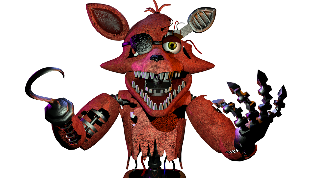 Withered Foxy Jumpscare by Basilisk2002 on DeviantArt