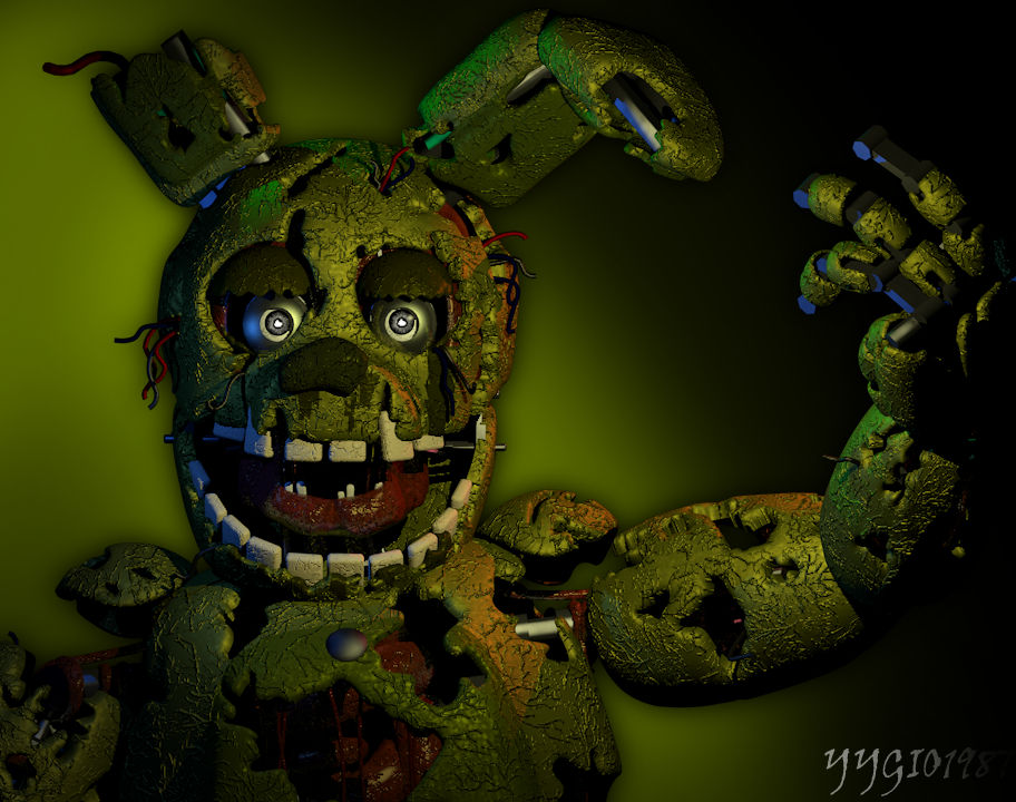 Fixed Springtrap by YinyangGio1987 on DeviantArt