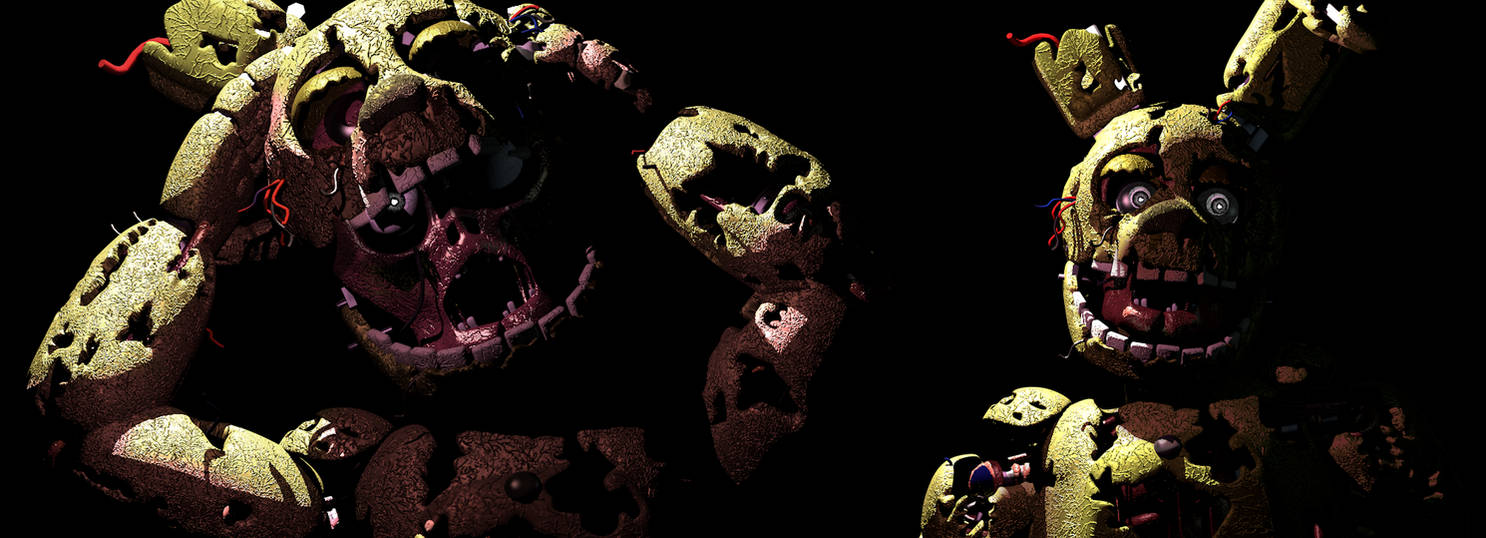 Fixed Springtrap Update (and Test Light) by YinyangGio1987 on DeviantArt