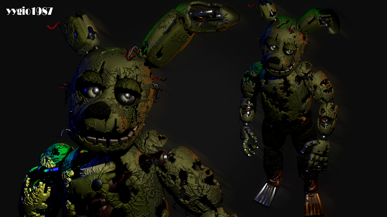 Spring Trap Rng Fixed Springtrap by YinyangGio1987 on DeviantArt