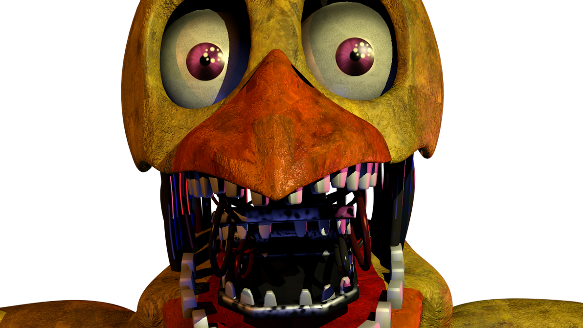 BLENDER FNAF] Withered chica custom night by springyt on DeviantArt