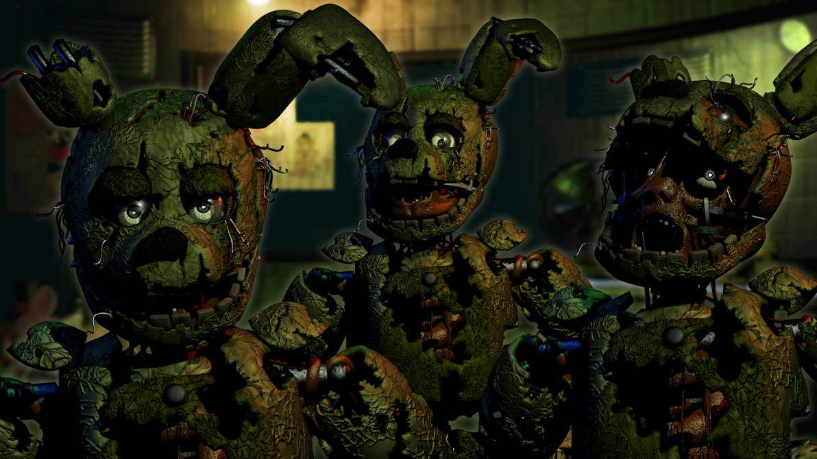 Springtrap Textures| FNAF 3 Texture pack by YinyangGio1987 on DeviantArt