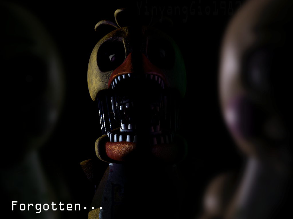 W Chica head by YinyangGio1987 on DeviantArt