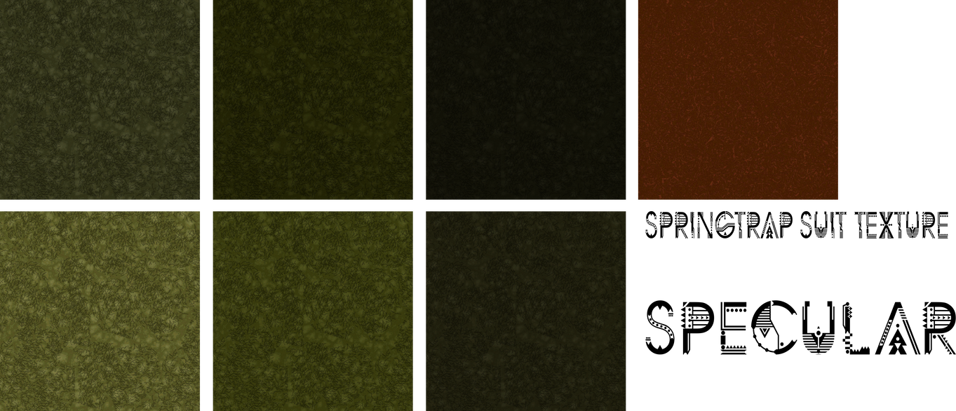 Texture Spring Bad Random| Springtrap Textures by YinyangGio1987 on DeviantArt