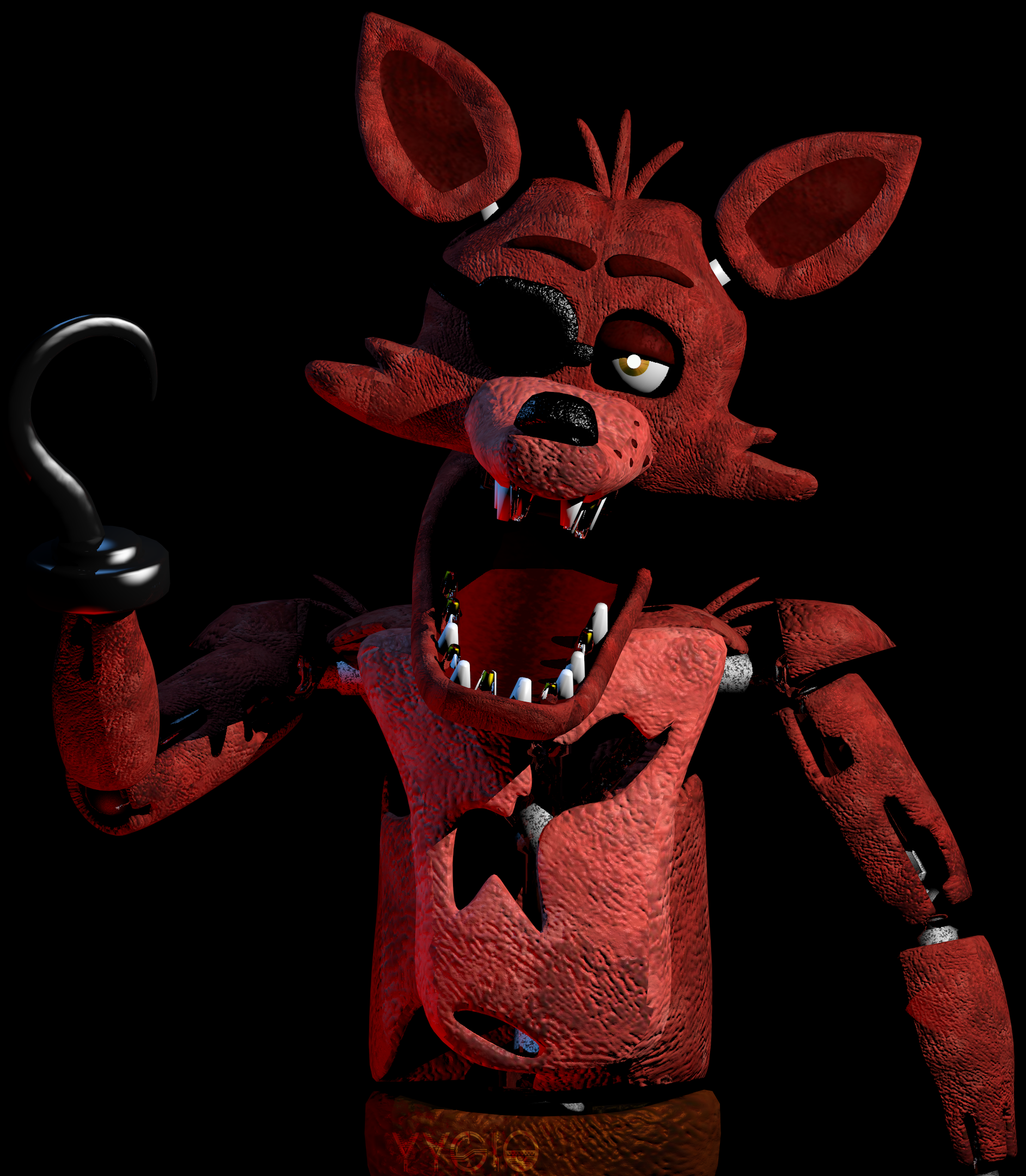 Fixed Withered Foxy Update by YinyangGio1987 on DeviantArt