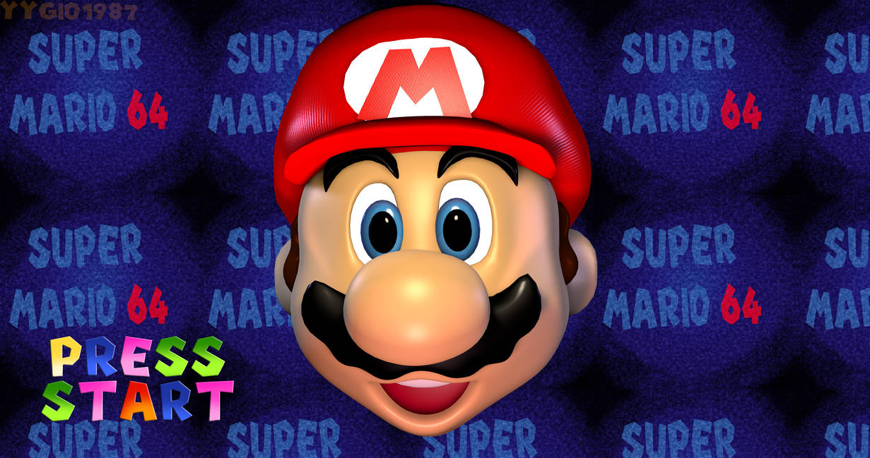 C4D|Super Mario 64|Remake|SM64 Intro Remake by YinyangGio1987 on DeviantArt