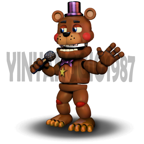 Fnaf6 Fnaf Sticker - Fnaf6 Fnaf Rockstar Freddy - Discover & Share