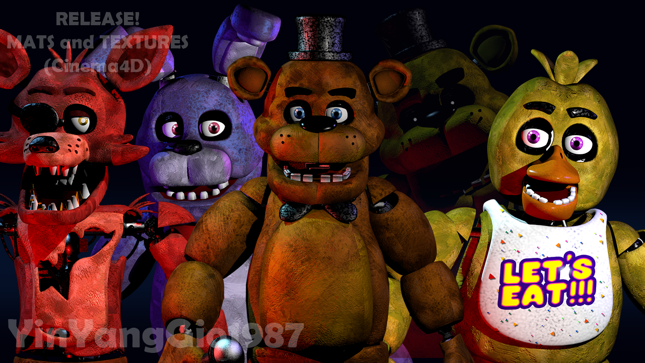 fnaf 1 pack download [C4D] by Maximorra on DeviantArt