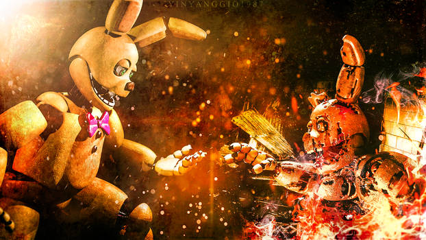 Springbonnie asks for springtrap in marriage