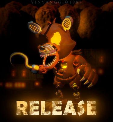 Funko Grim Foxy Action Figure (Fan-Made Edit) by MrFrostFox on DeviantArt