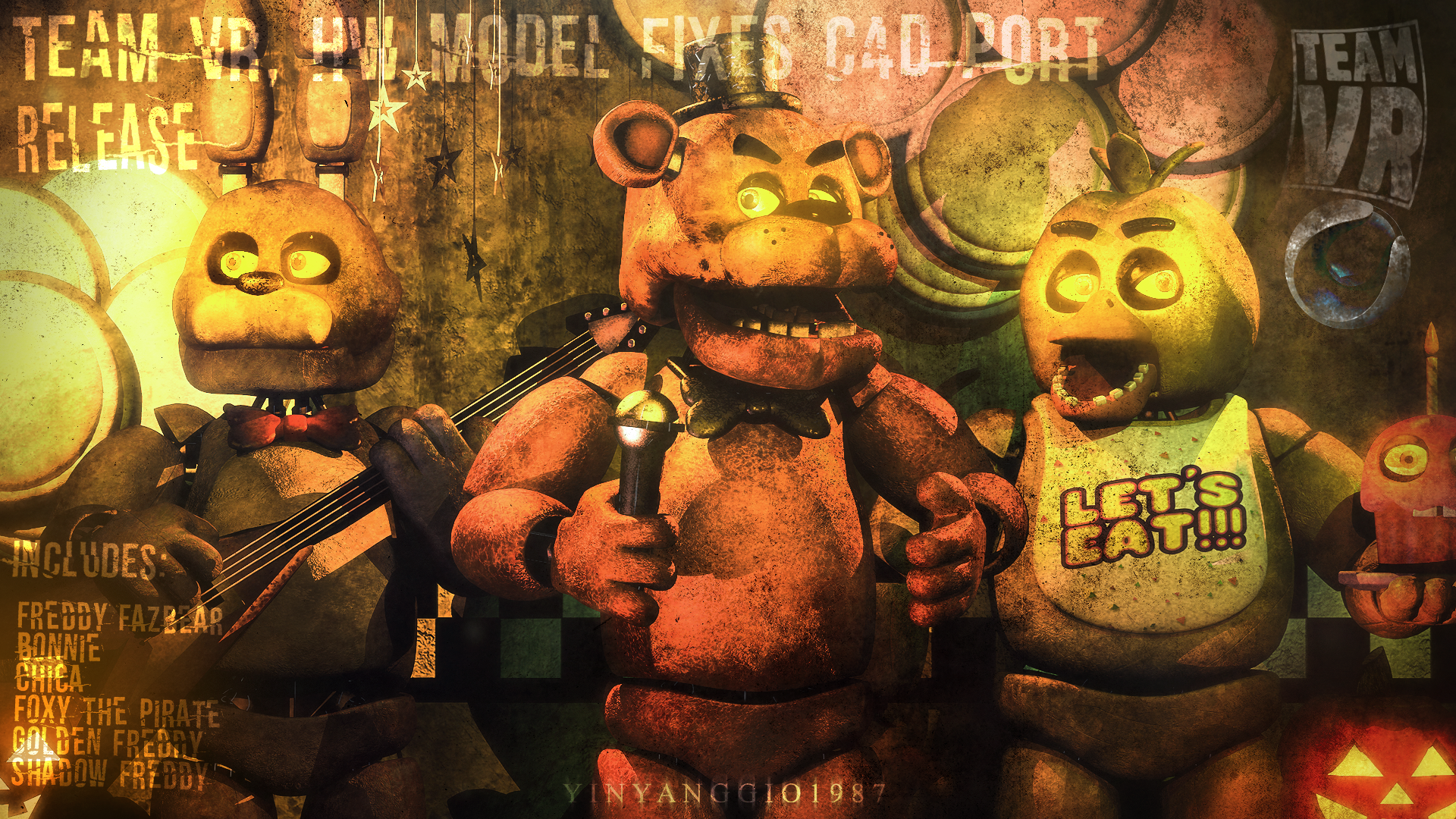 C4D, FNAF1