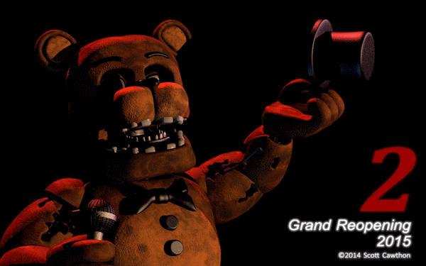 C4D, GIF, FNAF