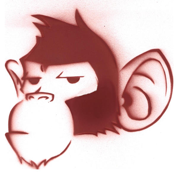 Monkey Stencil