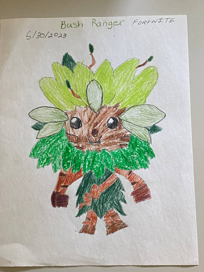 Bush Ranger Fortnite Sketch by hypno1fan on DeviantArt